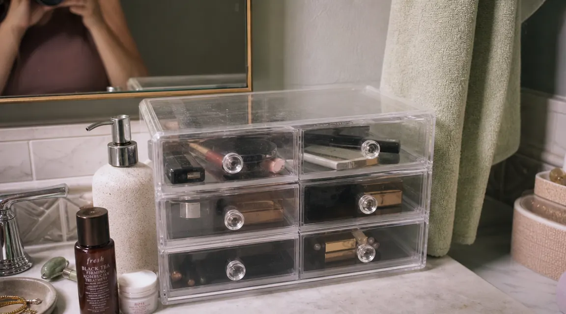 Sorbus Makeup Organizer Honest Review: Drawer Depth, Scratch Resistance, and What the Photos Hide
