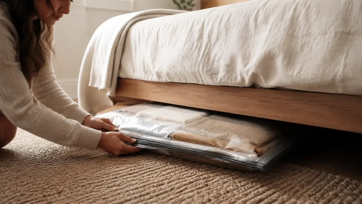Vacuum Storage Bags Review: I Stored a Season of Clothes Under My Bed and Nothing Went Wrong